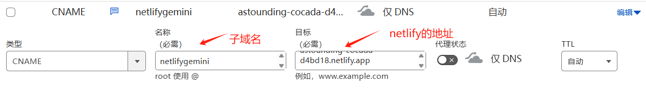 配置子域名